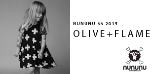 Olive+Flame = NUNUNU SS 2015